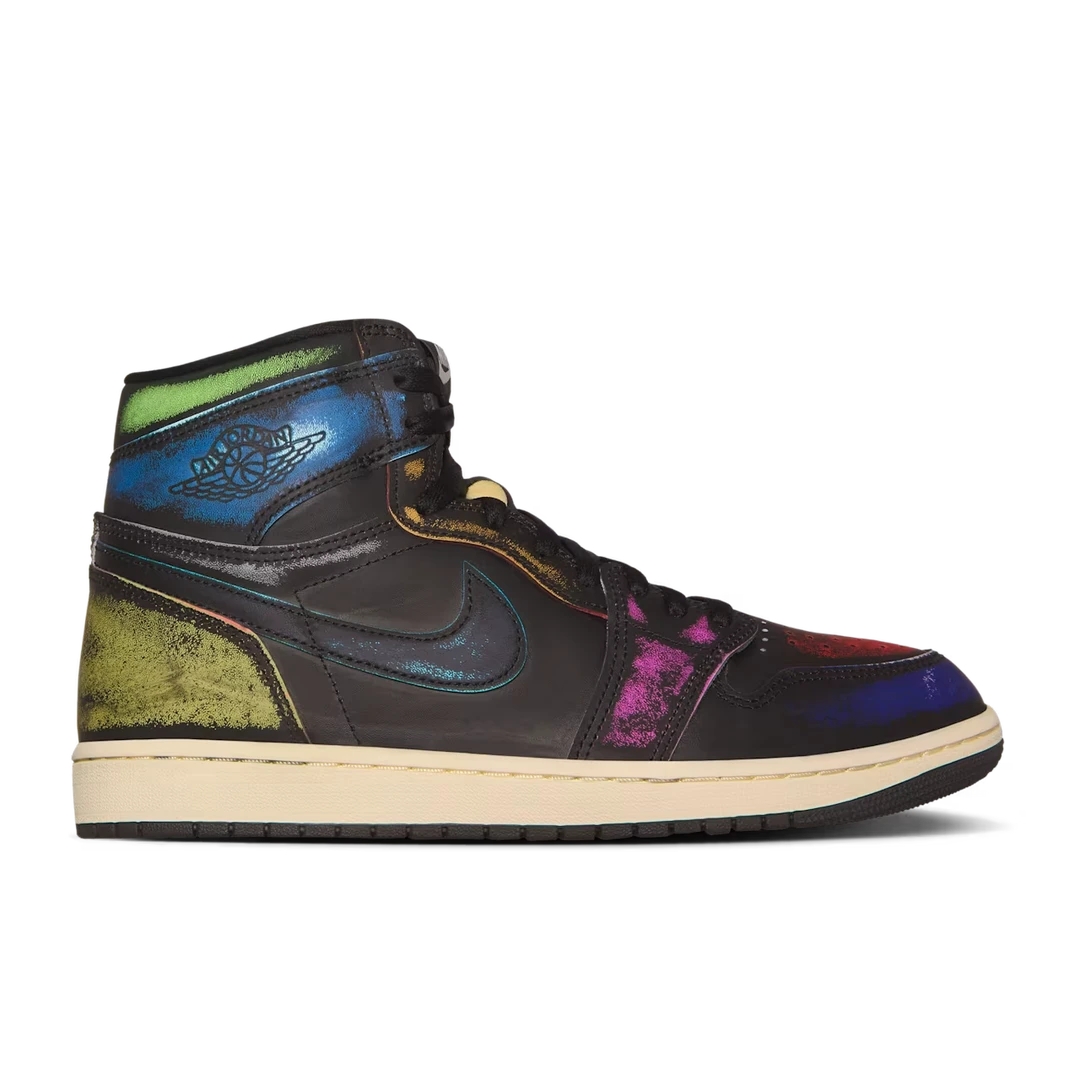 Nike/耐克官方正品 aj1 男子高帮OG休闲鞋多彩刮刮乐 DZ5485-002