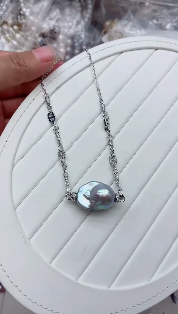 套链未镶嵌淡水珍珠多样性发其一，非无暇