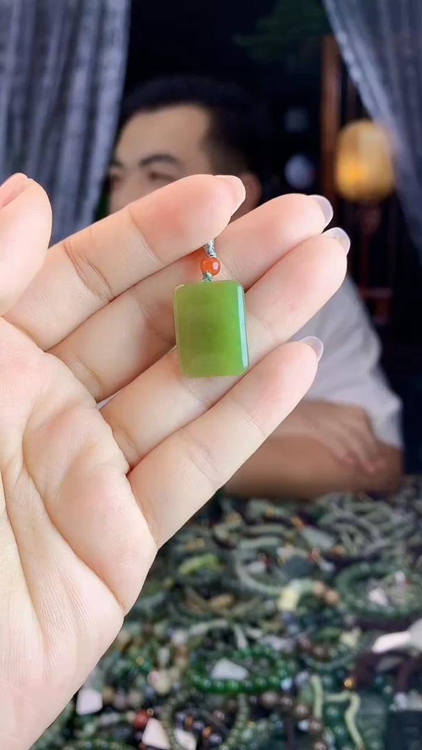 和田玉未镶嵌挂件多样性发货拍一发一