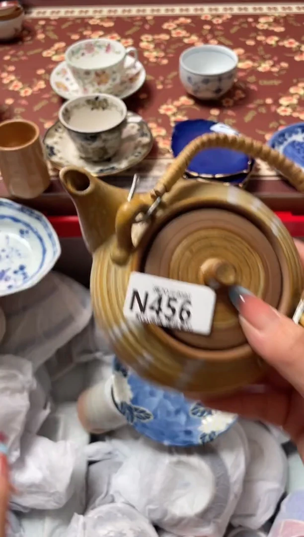 瓷片忘*草瓷器瓷器N456