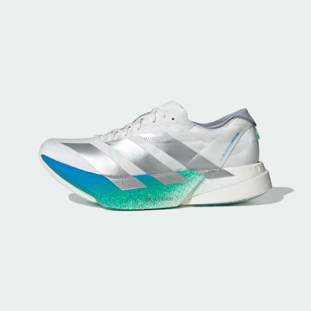 Adidas ADIZERO ADIOS PRO4超轻排汗缓震专业竞速碳柱跑鞋JR6354