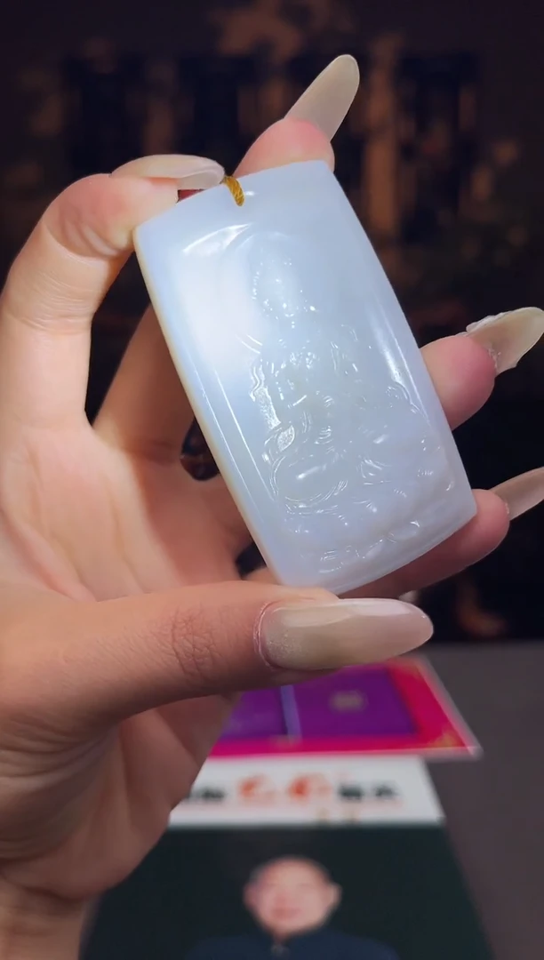 和田玉未镶嵌颈饰C728