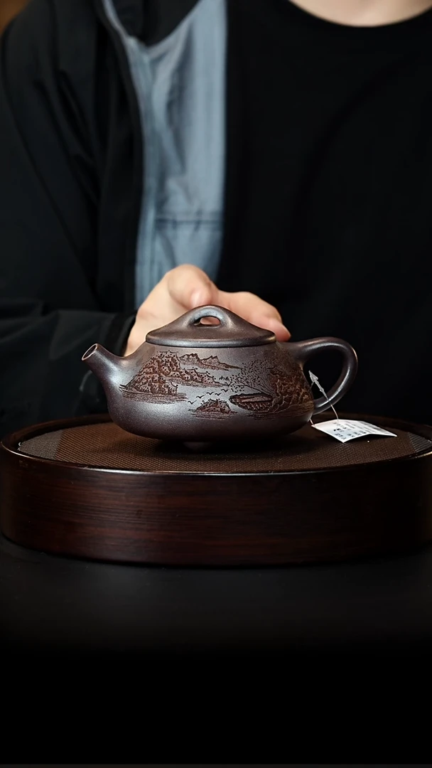 茶壶紫砂宜兴紫砂壶H89466