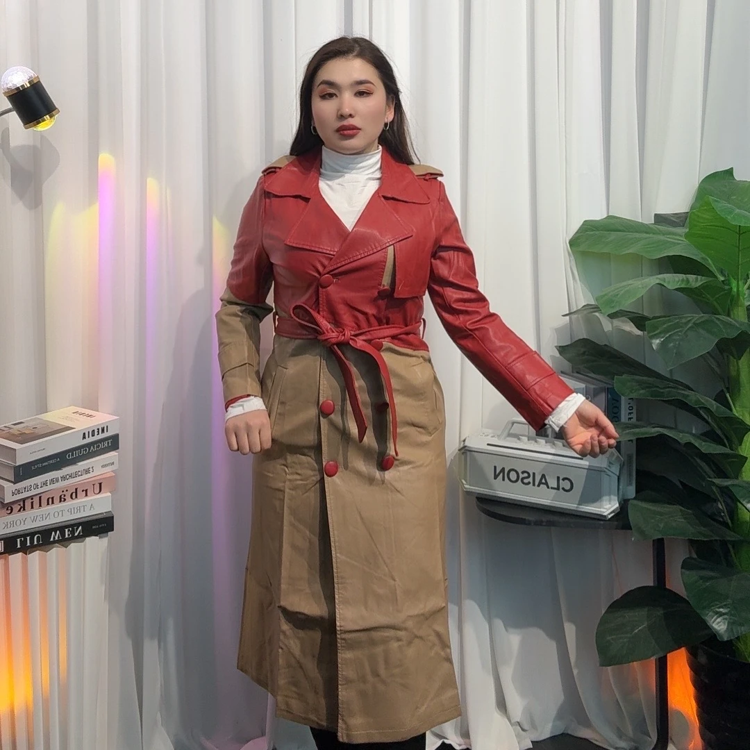 2025款时尚双拼外套
