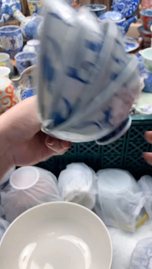 瓷片꧁****꧂74号九姑娘工艺品瓷器