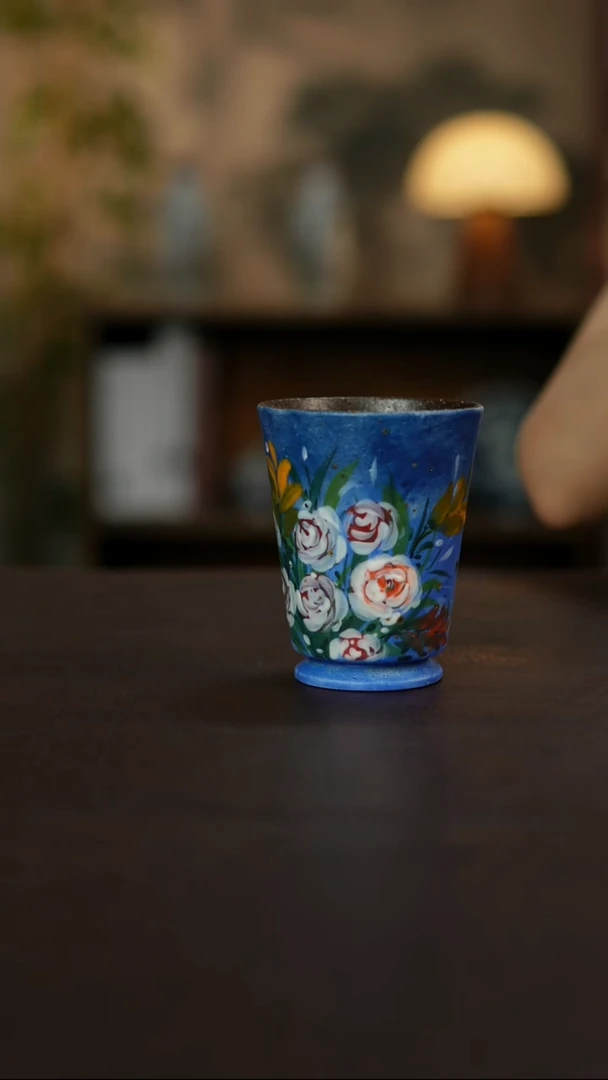 景德镇陶瓷杯碗柴烧多人