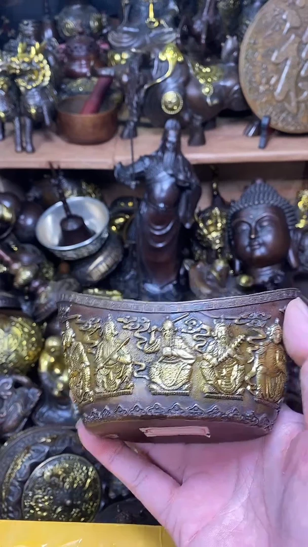 铜铜桌面摆件096