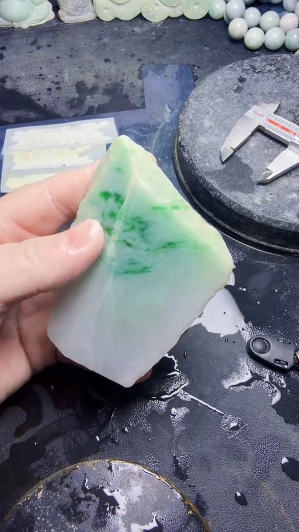 未镶嵌挂件翡翠天然翡翠145