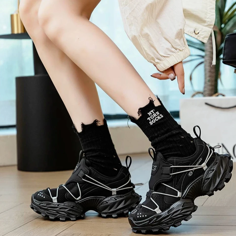 超哥家【万花筒】2024秋冬季网红爆款时尚潮流百搭老爹鞋SQA58