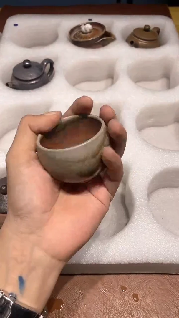 奢瓷/瑞寅柴烧茶器（杯子）664