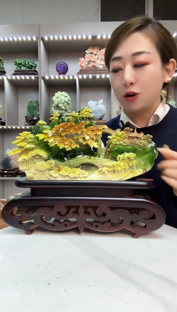 石材天然石材高端家居摆件