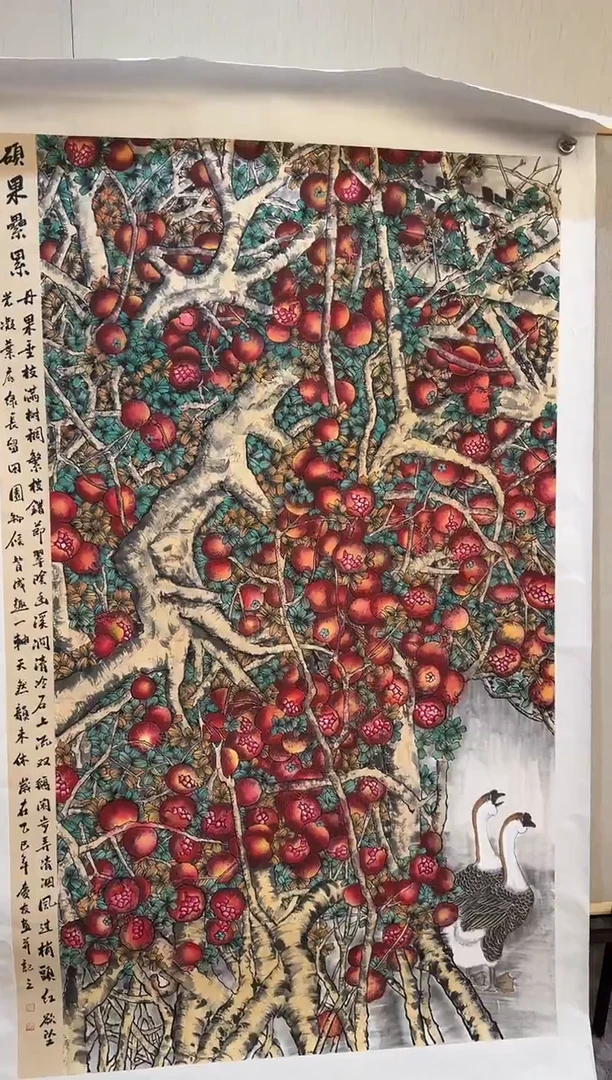 国画国画L 国画李庆友大易美术馆本人作品54