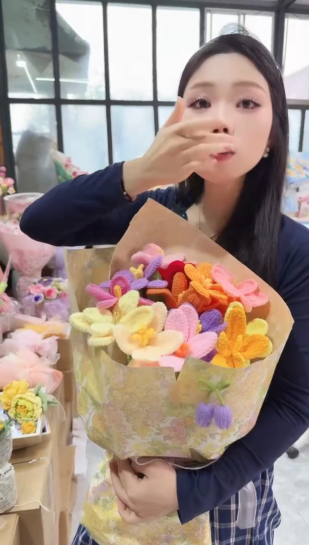 非遗手工定制花束，孤品清仓！！