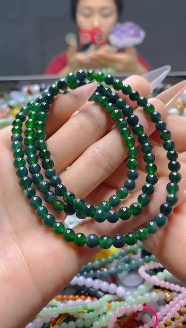 颈饰未镶嵌翡翠5MM