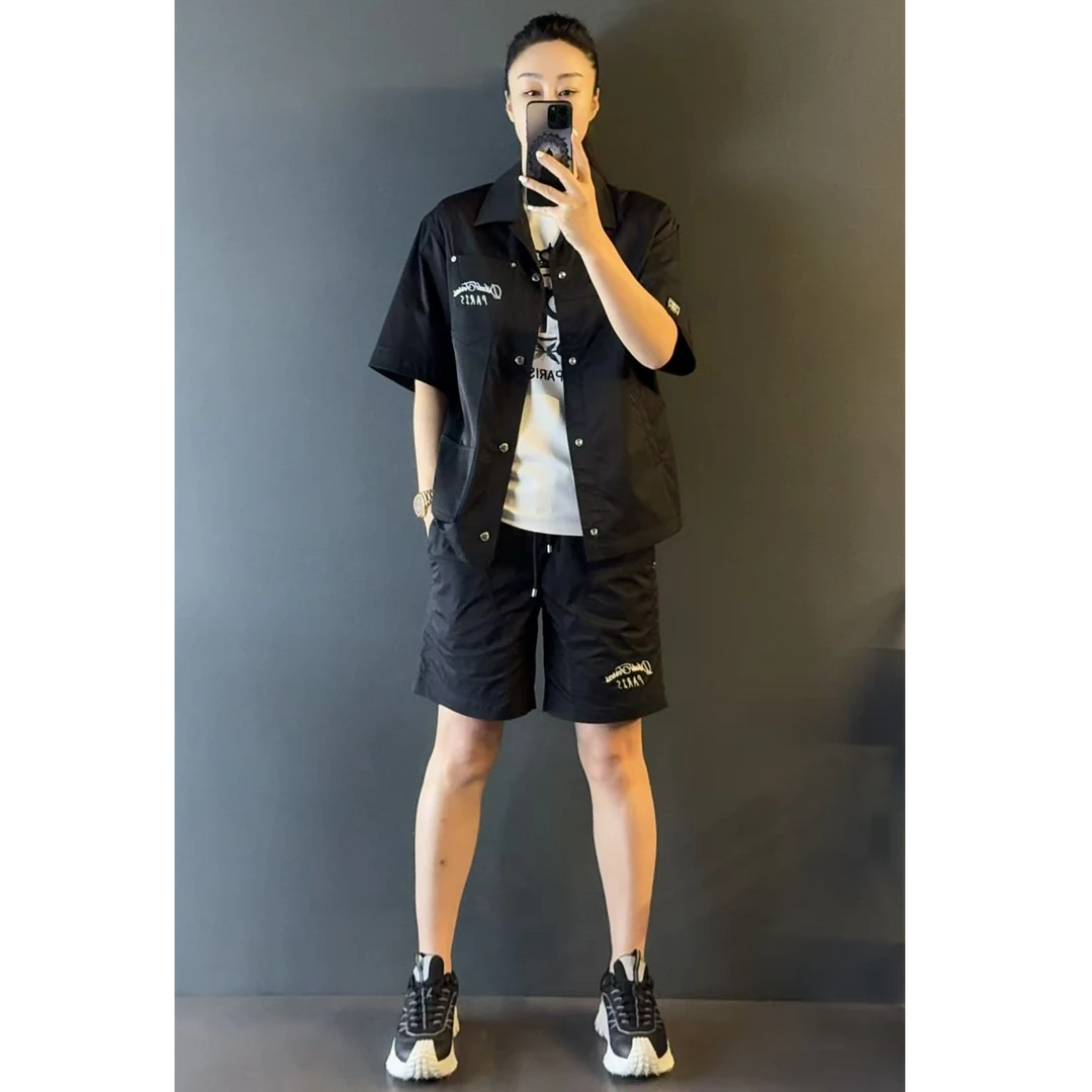 迪卡里奥费雷时尚套装52TZ951A+D夏季款静奢风轻奢轻薄舒适套装