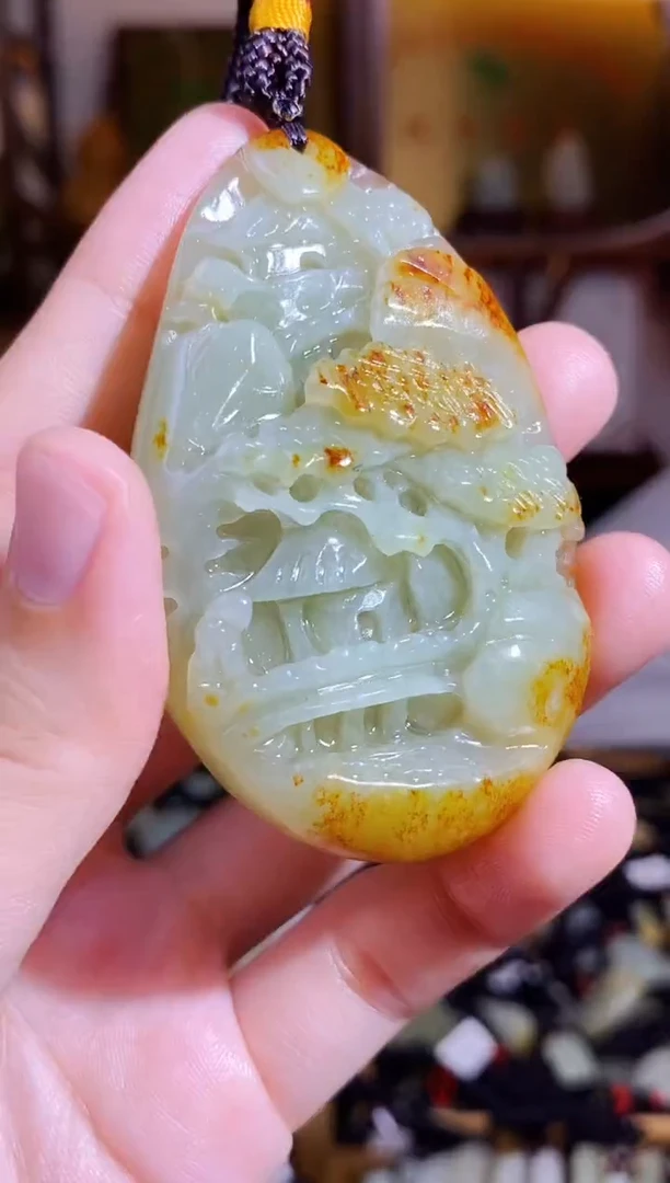 颈饰未镶嵌和田玉1