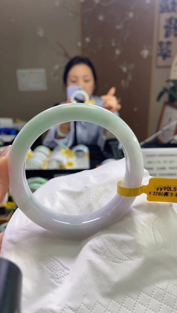 未镶嵌手镯翡翠59圈口t