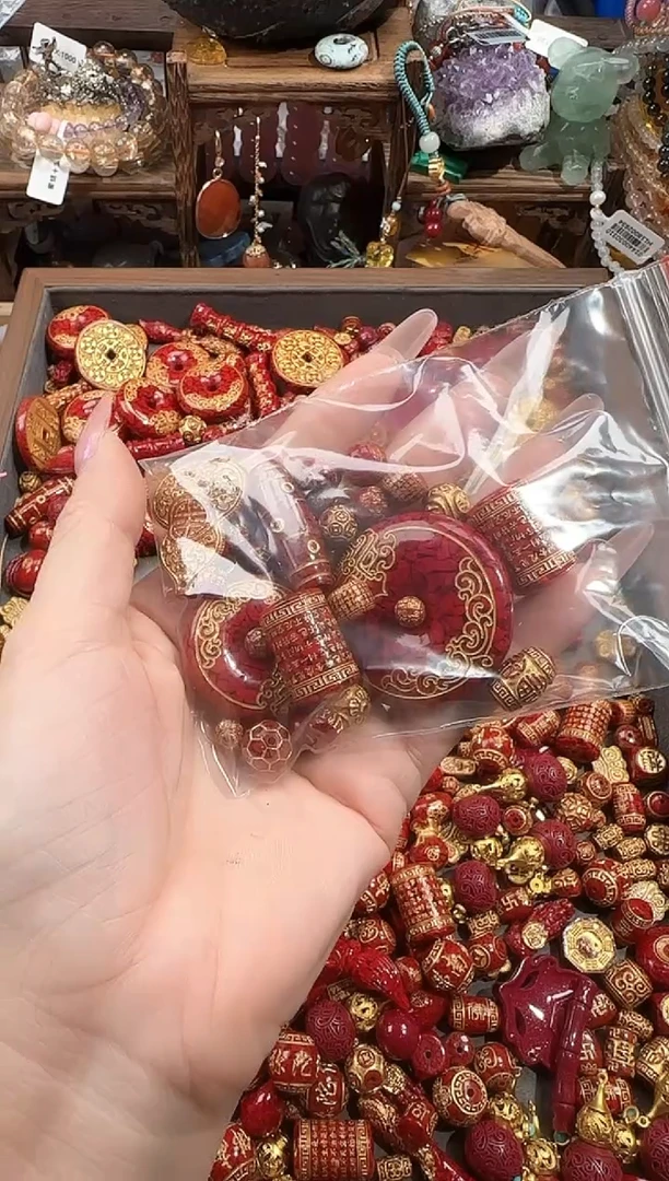 天然辰砂李**丫56345