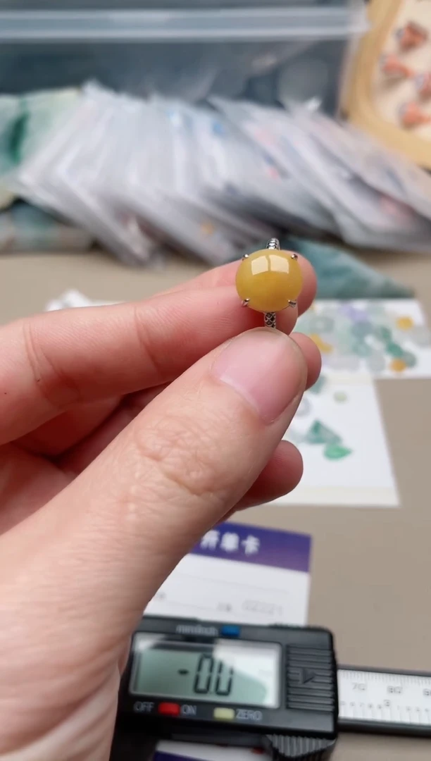 【闪购商品】翡翠戒指银S925镶嵌1000000015