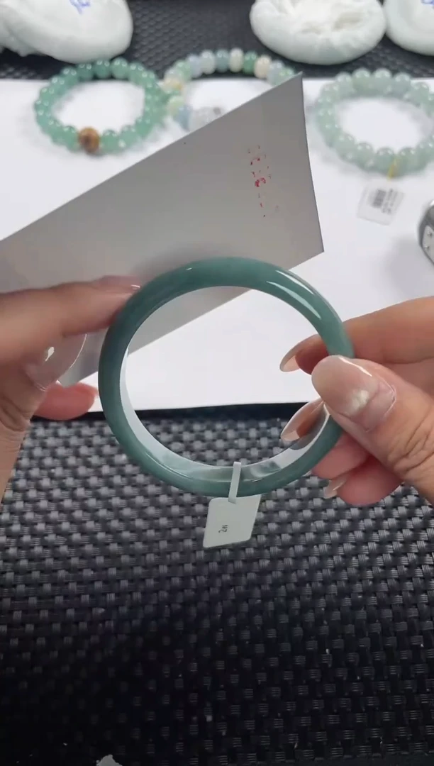 未镶嵌手镯翡翠基地发货H 6300 53+