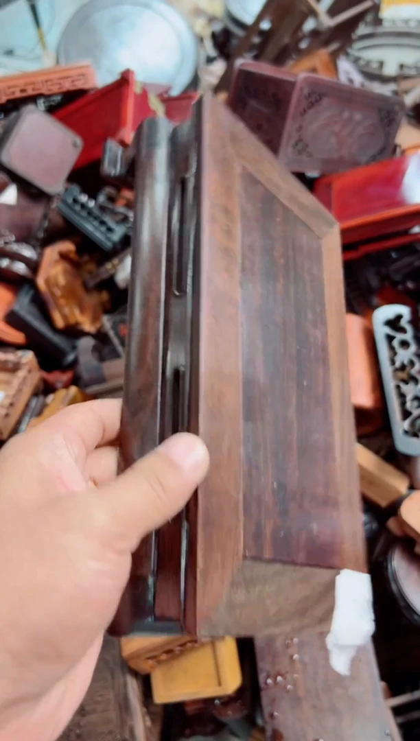 木开天窗底座花架摆件处理中27*15*8