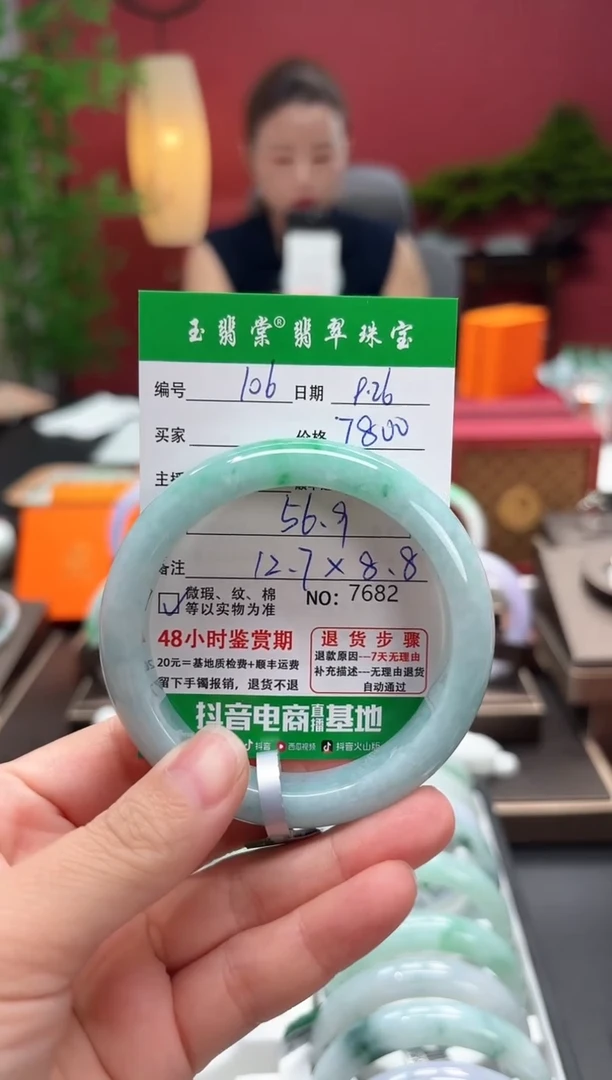未镶嵌手镯翡翠翡翠106