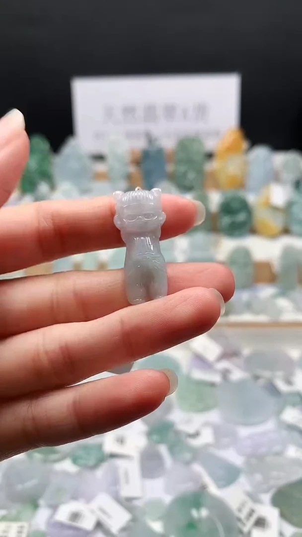 项链未镶嵌翡翠86小哪吒