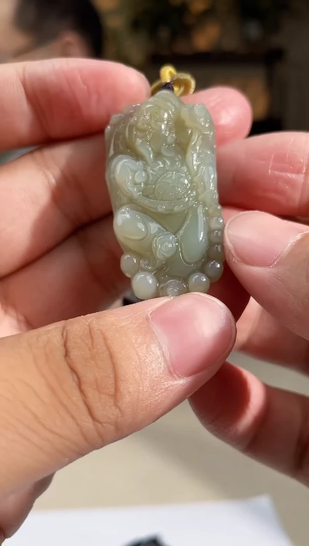 和田玉未镶嵌吊坠(不含链)多样性发货拍一发一