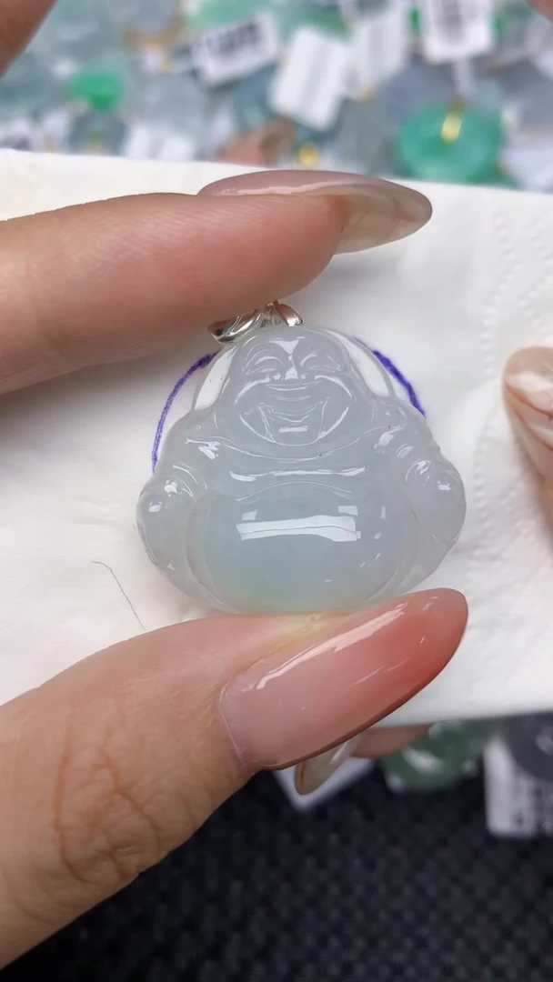 翡翠未镶嵌颈饰天然翡翠a货