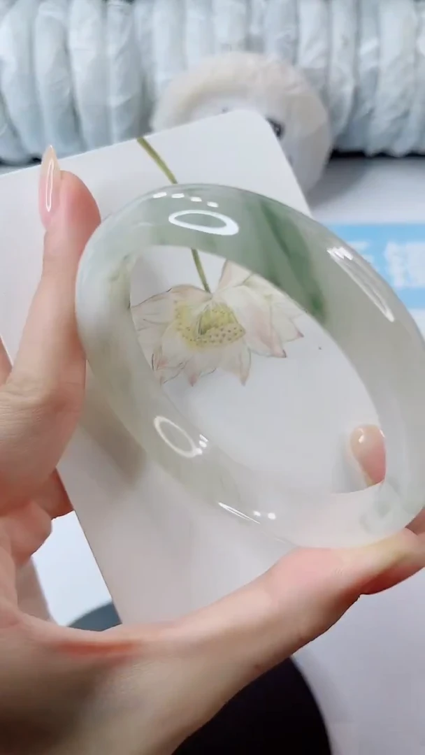 未镶嵌手镯石英质玉多样性发货L386-64