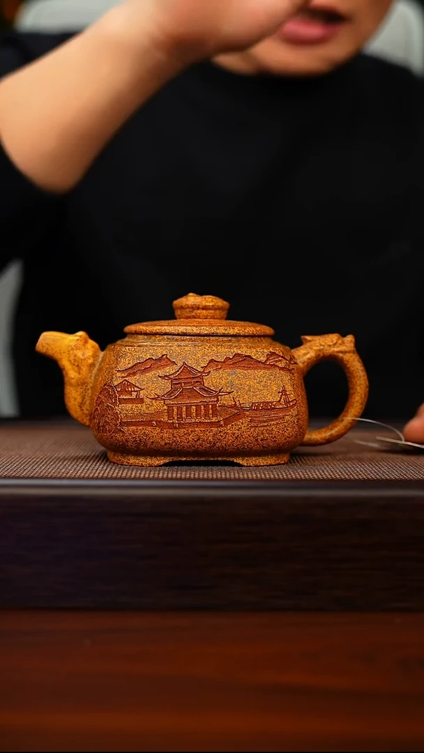 茶壶紫砂原矿紫砂手工茶壶