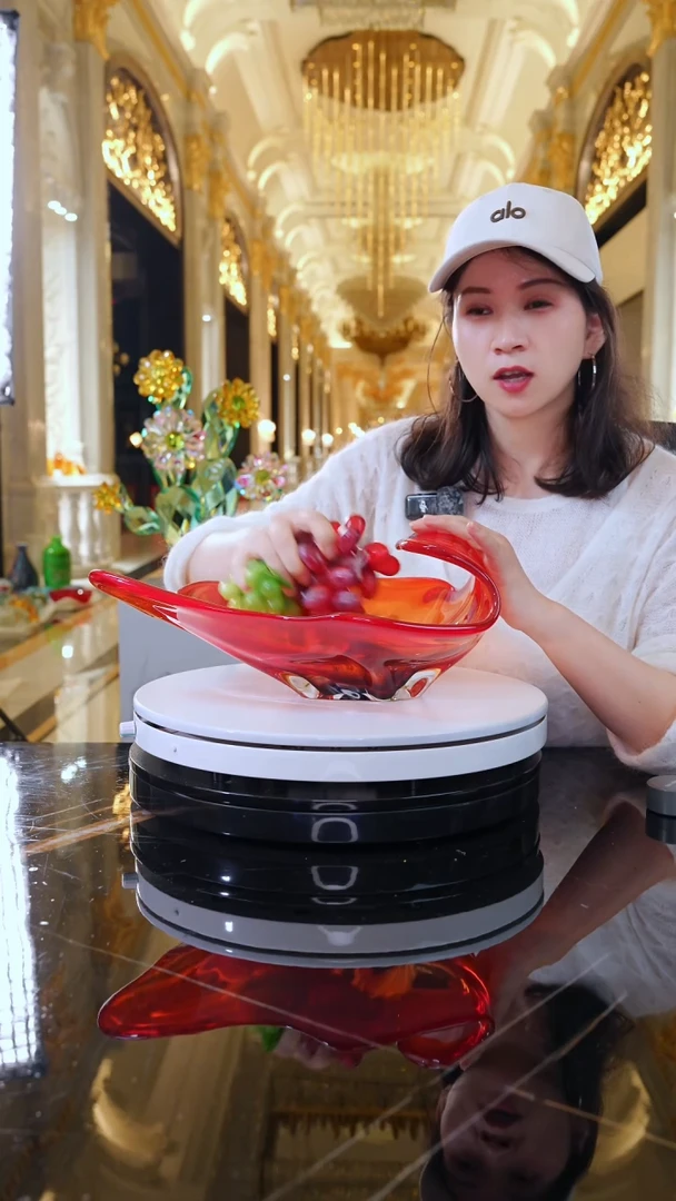 琉璃JY0064琉璃艺术果盘