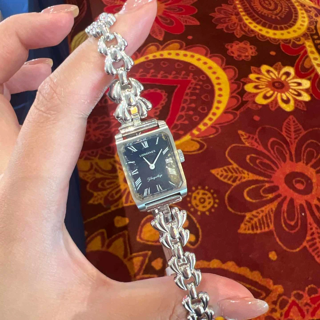 95新 Longines/浪琴  手动机械后钻20.5*17.5mm/公价32999/w12857
