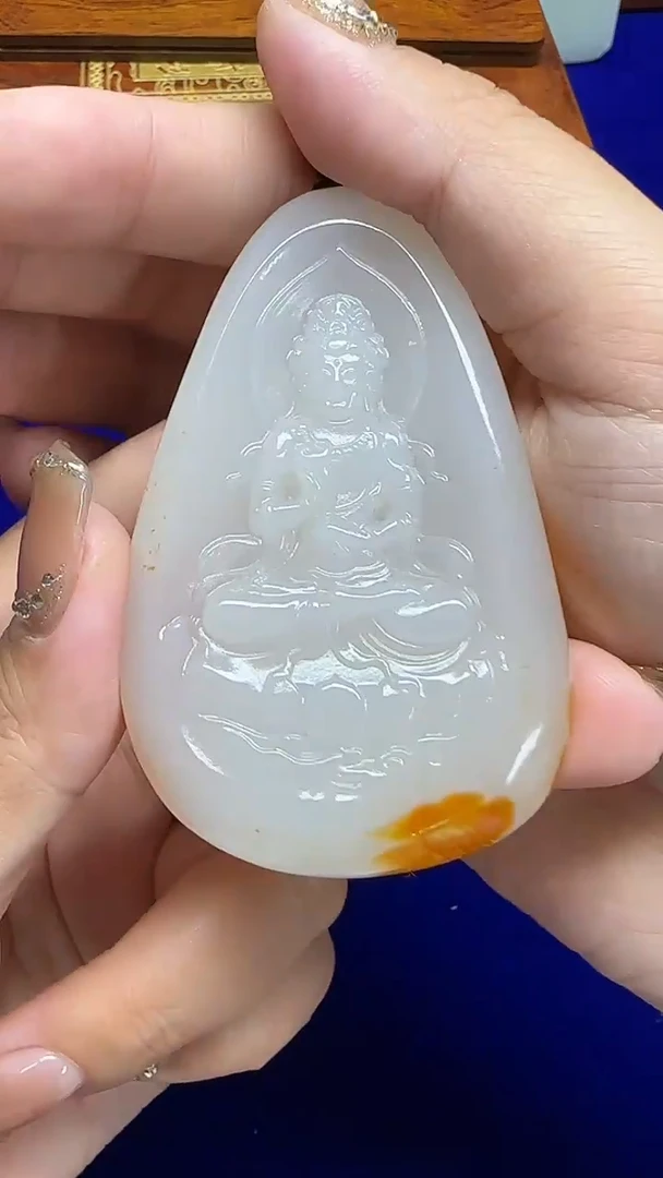 颈饰未镶嵌和田玉眼**乱1
