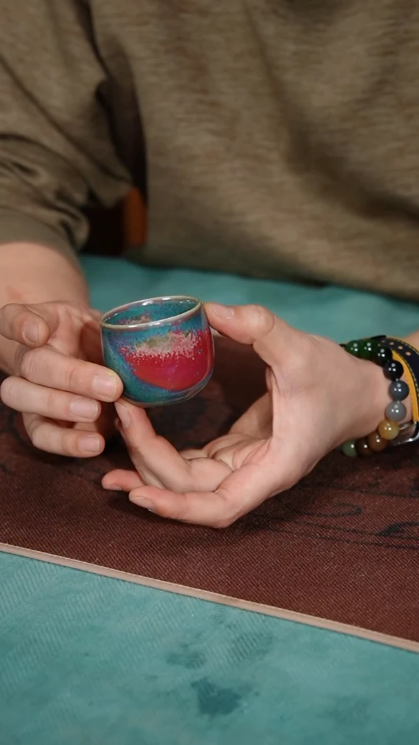 【闪购商品】198-1手握杯（炉钧釉）