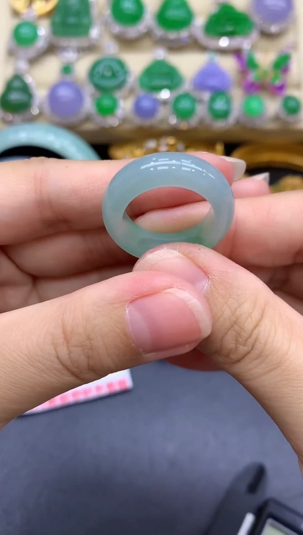 未镶嵌戒指翡翠129-中国好珍宝