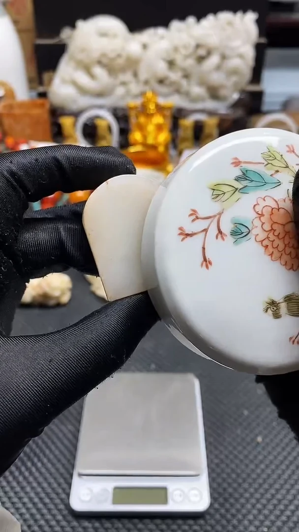 【闪购商品】瓷片瓷片瓷器 摆件1个