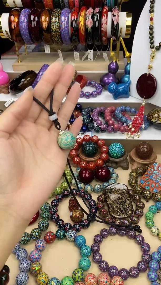 山屿大漆2.0吊坠