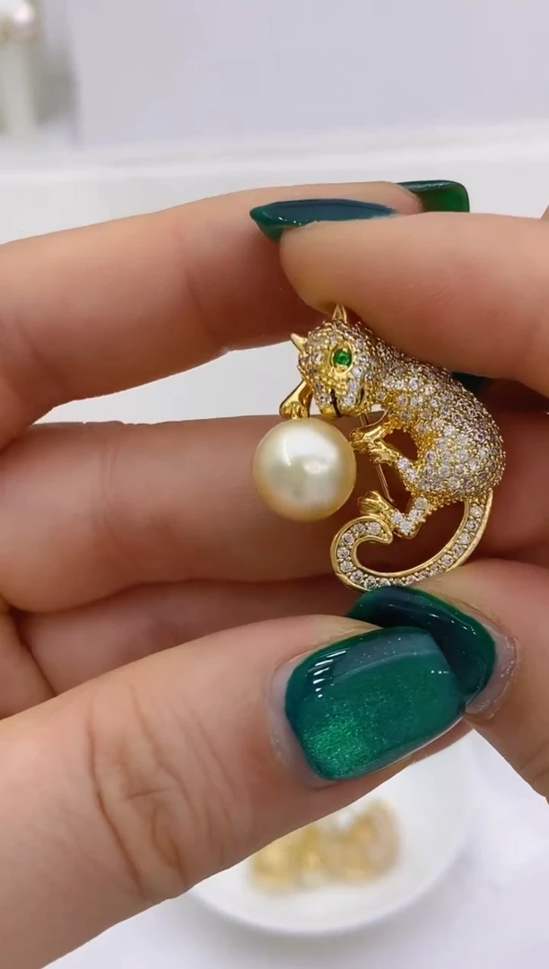 【闪购商品】海水珍珠胸针未镶嵌162