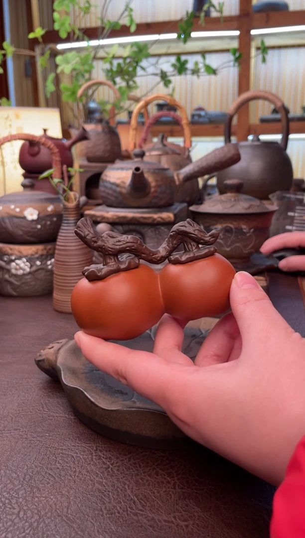 【闪购商品】瓷片粗陶瓷野茶具