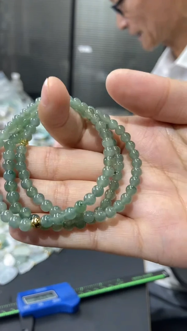 未镶嵌手串翡翠天然翡翠A货29多样性发一