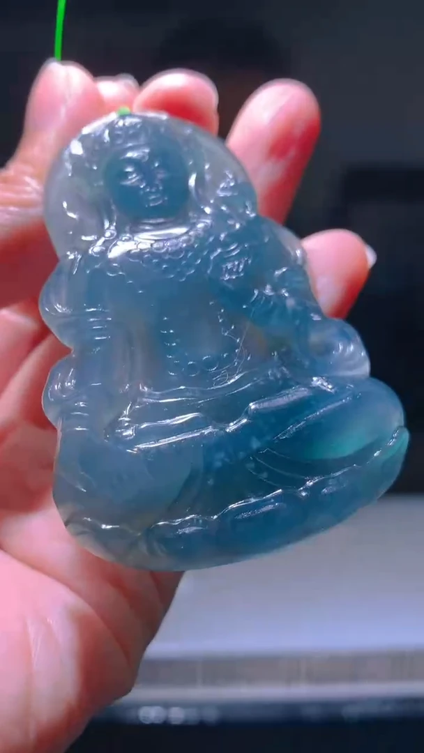 未镶嵌定制翡翠定制A货翡翠XDS020带珠链