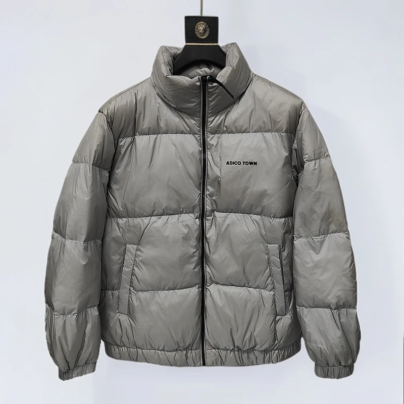 冬季立领羽绒服男士保暖休闲上衣青年潮牌帅气短款外套20217