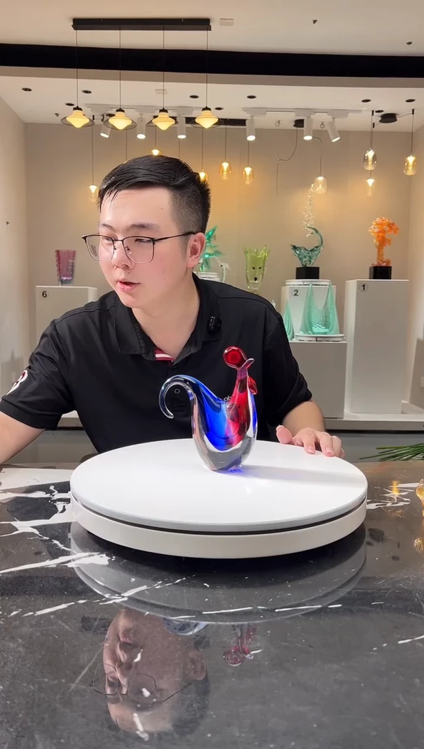 摆件巴比特美学 金红小鸡