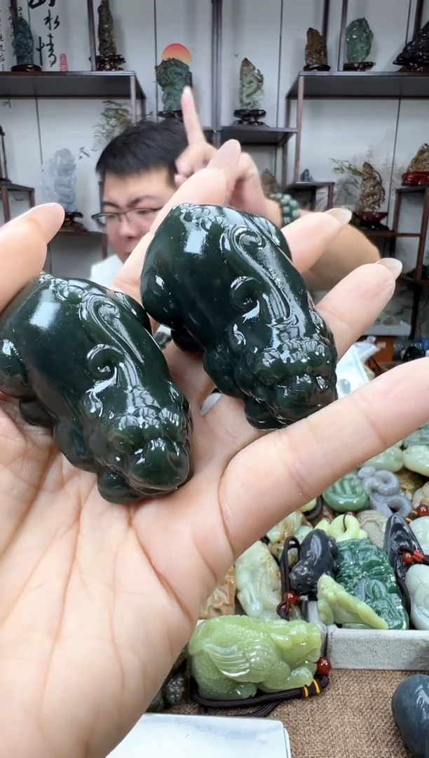 和田玉未镶嵌把件100+-多样性发货 拍一发一