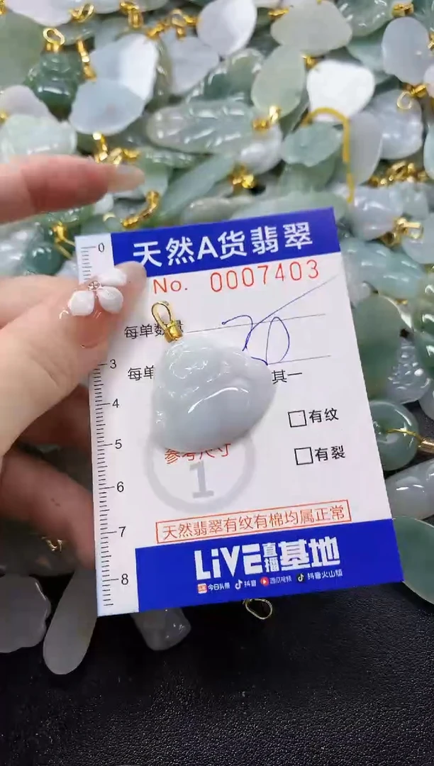 颈饰未镶嵌翡翠天然A货翡翠