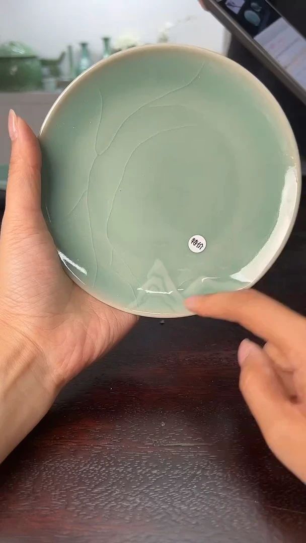 龙泉云间青瓷小米茶器
