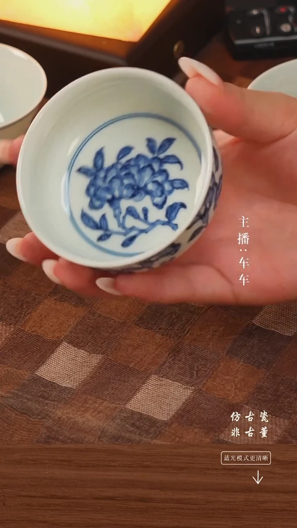 .手工瓷器每只不同不规则