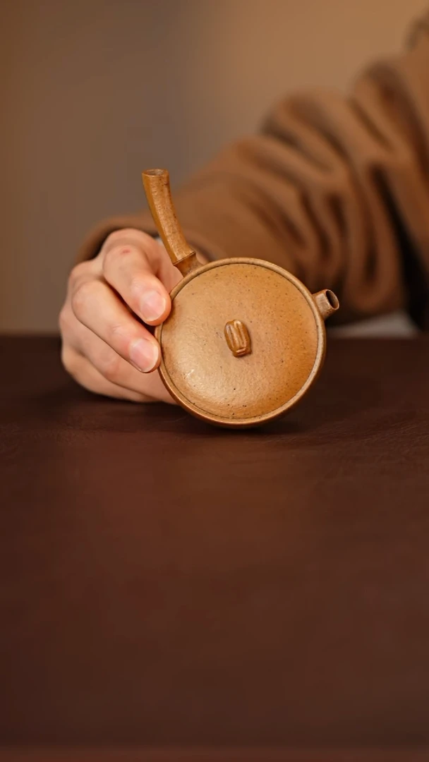 茶壶紫砂知足侧把90cc