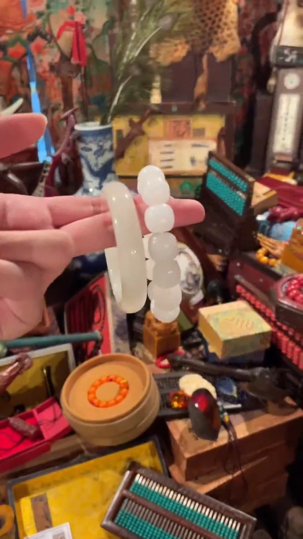 未镶嵌和田玉挂件和白桶川+单个和白